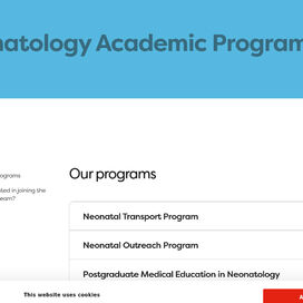 Neonatology Academic Programs 