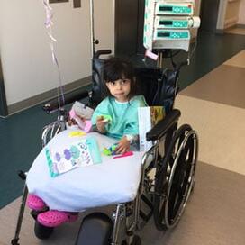Katianna face au syndrome de Kawasaki - Hôpital de Montréal pour enfants