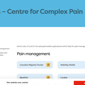 Apps - Centre for Complex Pain 