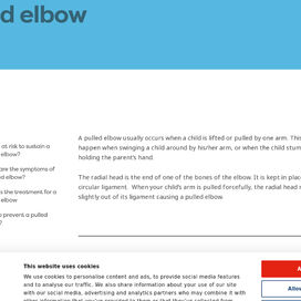 Pulled elbow 