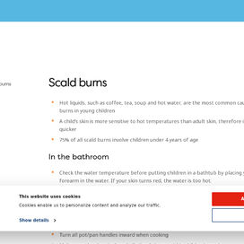 Burn management 