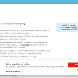 Maladie de Hirschsprung - Hôpital de Montréal pour enfants